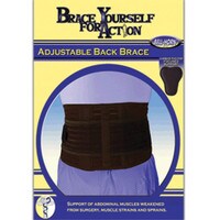 Back Brace, Black Universal