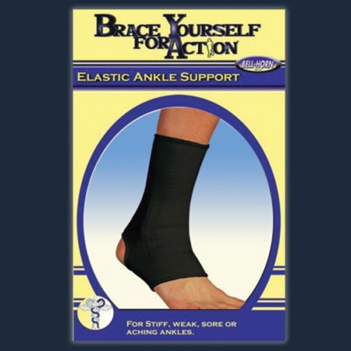 Elastic Ankle Support Black