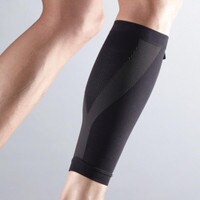 Calf Sleeve With Silcone, Black