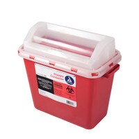 Sharps Container with Slide Lid, 3