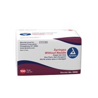 Syringe - Luer Slip, 1 cc