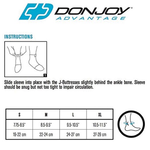 Deluxe Elastic Ankle, Black
