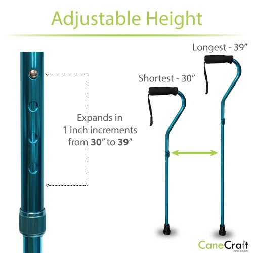CaneCraft Offset Handle Cane