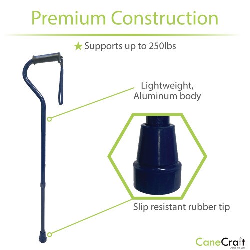 CaneCraft Offset Cane with TPR