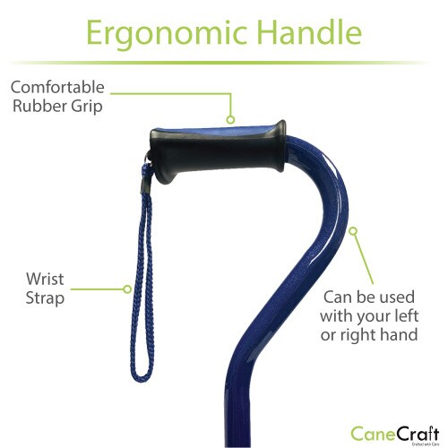 CaneCraft Offset Cane with TPR
