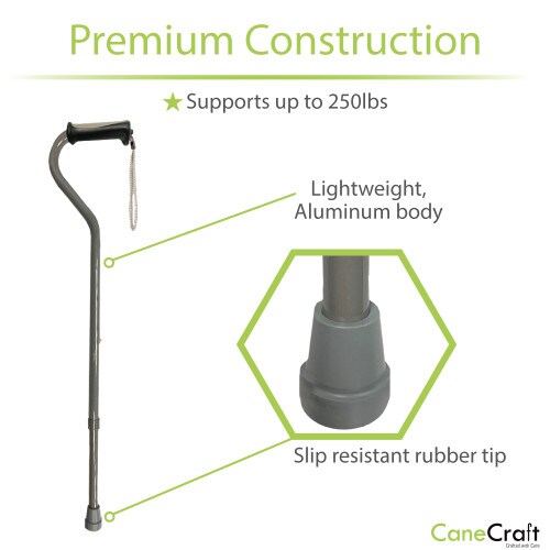CaneCraft Offset Cane with TPR