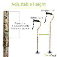 CaneCraft Offset Folding Cane