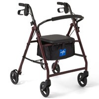 Basic Steel Rollator with 6" Wheels