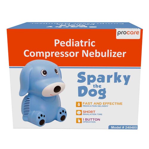 Sparky the Dog Pediatric Nebulizer