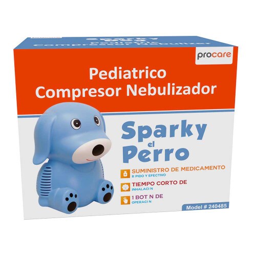 Sparky the Dog Pediatric Nebulizer