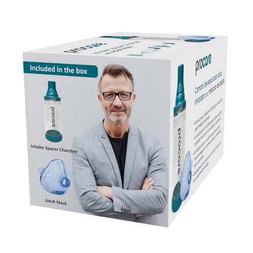 Procare Spacer Chamber Adult Mask