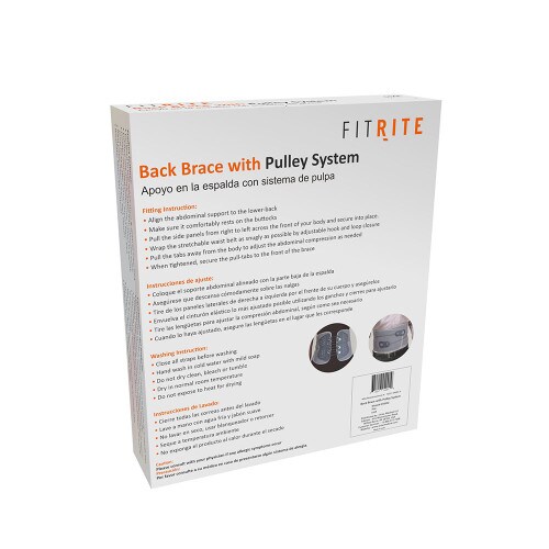 Back Brace with Pulley System