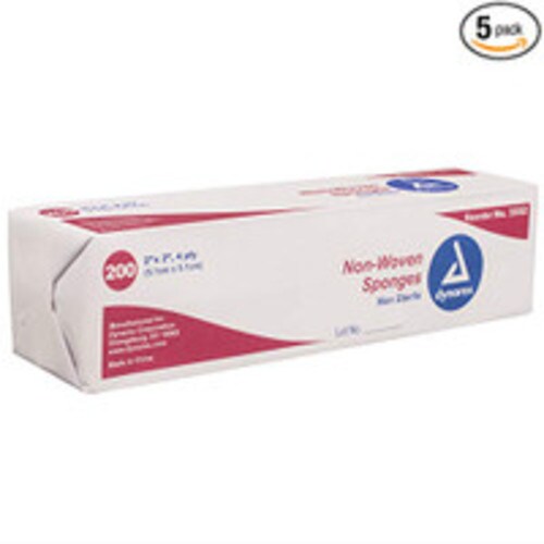 Non-Woven Sponge 2"x 2" 4 Ply
