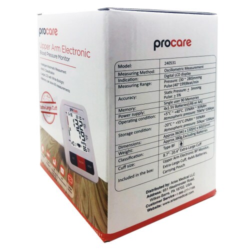 Upper Arm Electronic BP Monitor
