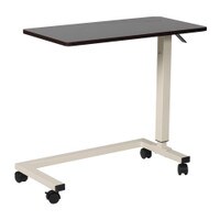 Overbed Table Non Tilt White U Base