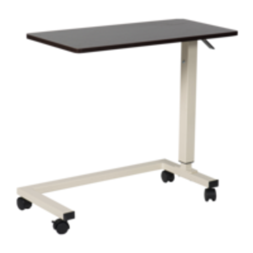 Overbed Table Non Tilt White U Base