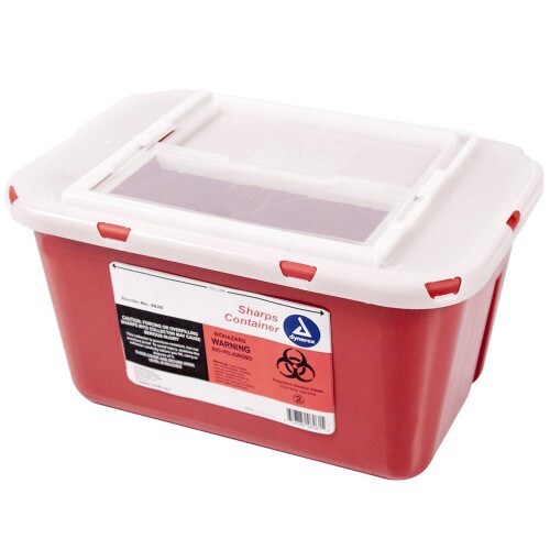 Sharps Container Slide Lid