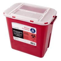 Sharps Container Slide Lid