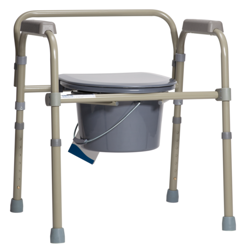 Folding Bedside Commode