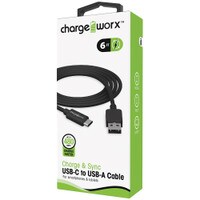 Chargeworx USB-C to USB-A