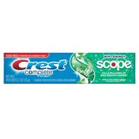 Crest Complete Whitening + Scope