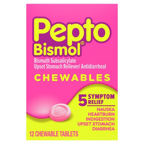 Pepto-Bismol Original Chewable