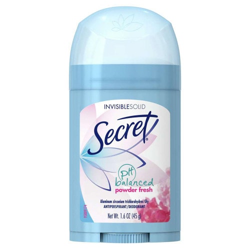 Secret Invisible Solid Powder Fresh
