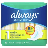 Always Ultra Regular Thin With Wing