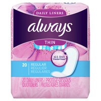 Always Thin Regular Daily Liner