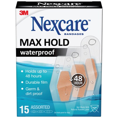 Nexcare Max Hold Waterproof Bandage