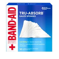 Band Aid Tru-Absorb 4 X 4 Gauze