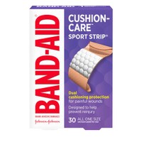 Band-Aid Cushion-Care Sport Strip