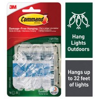 Command Outdoor Light Clips