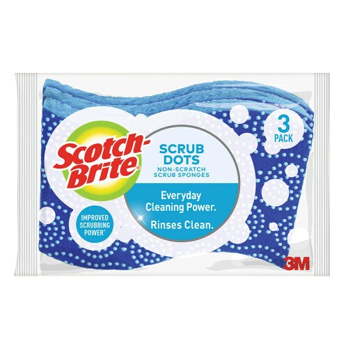 Scotch-Brite Scrub Dots Non-Scratch