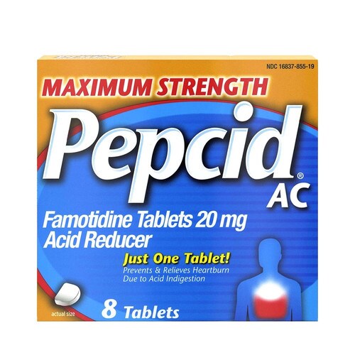 Pepcid AC Maximum Strength Tab 8ct