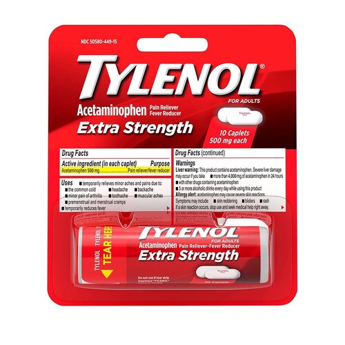 Tylenol Extra Strength Caplets
