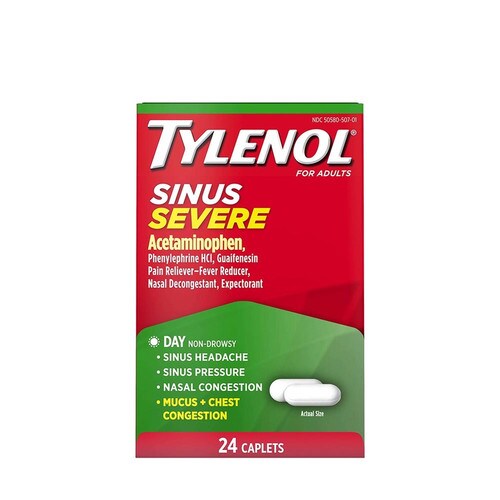 Tylenol Severe Congestion And Pain