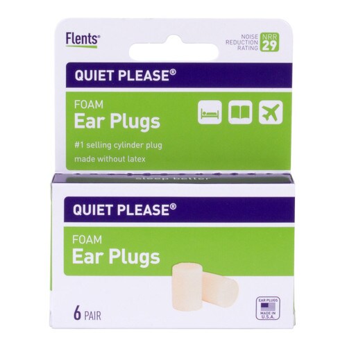 Quiet! Please Foam Ear Plugs