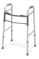 Adult Two Button Folding Walker