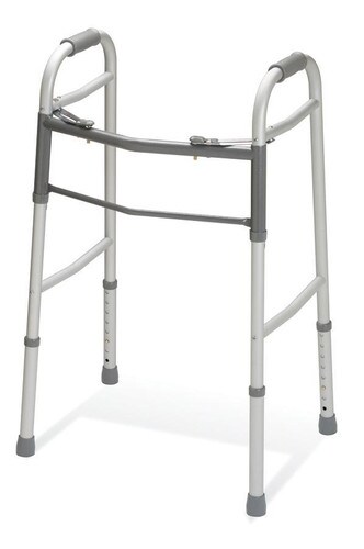 Adult Two Button Folding Walker