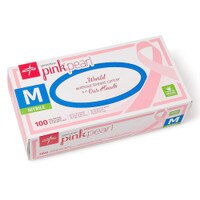 Pink Nitrile Exam Gloves - Med