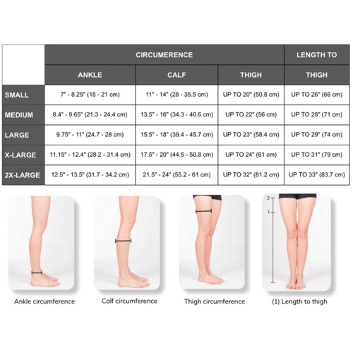 Truform Medical Thigh High