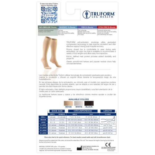 Truform Anti-Embolism Below Knee
