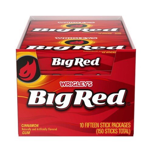 Big Red Single Serve Gum