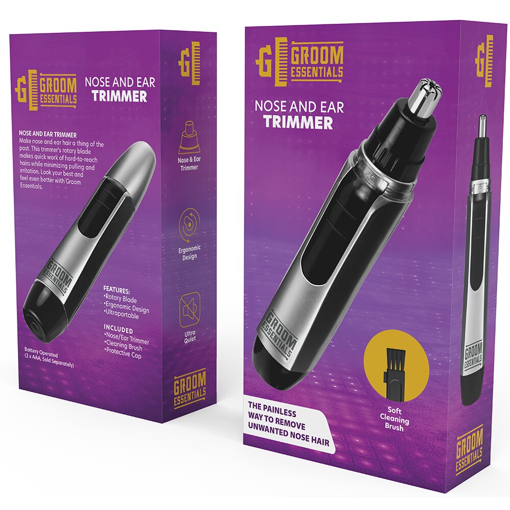 Nose & Eyebrow Trimmer (Batteries not Included)