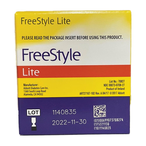 Freestyle Lite Test Strips