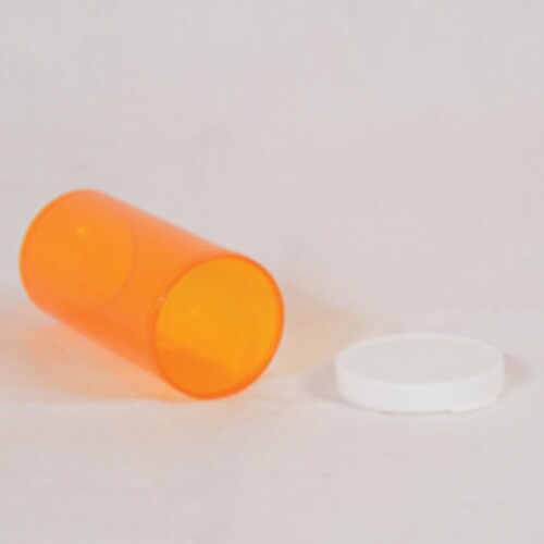 Vials 13 DR Amber Snap Cap