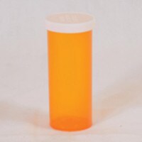 Vials 16 DR Amber Snap Cap