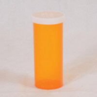 Vials 16 DR Amber Snap Cap