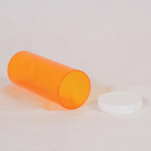 Vials 16 DR Amber Snap Cap